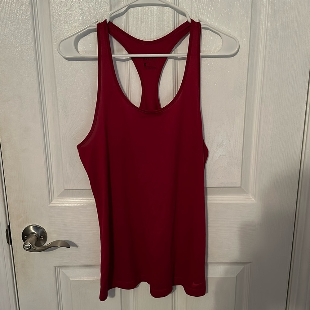 Nike racer back dry fit tank